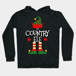 Country Elf Matching Family Group Christmas Party Pajamas Hoodie